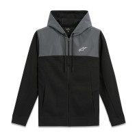 Mikina RECKONING HOODIE, ALPINESTARS (černá/šedá)