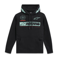 Mikina CONVERSION HOODIE, ALPINESTARS (černá)