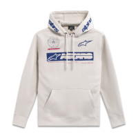 Mikina CONVERSION HOODIE, ALPINESTARS (bílá offwhite)