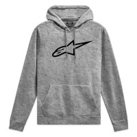 Mikina AGELESS HOODIE 3, ALPINESTARS (šedá/černá)