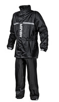 RAIN SUIT DRY LIGHT - HRS102R černý nepromok komplet na moto HEVIK