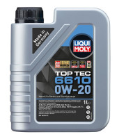 LIQUI MOLY Top Tec 6610 0W-20, syntetický motorový olej 1 l