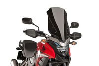 Plexi štít Puig TOURING černé Honda CB500X (16-24)