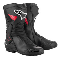 Boty SMX-6 3 DRYSTAR, ALPINESTARS (černá/červená) 2025